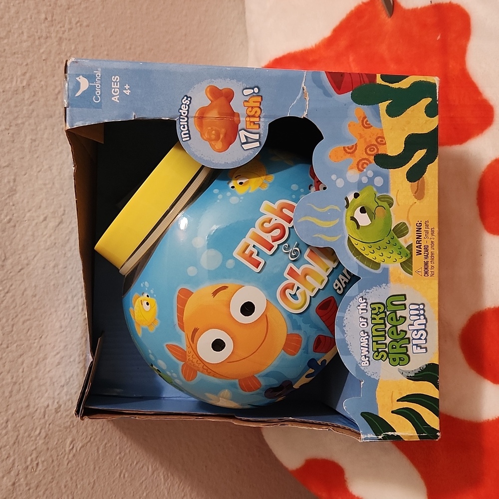 Cardinal  Fish & Chips Fiah Bowl Board Game